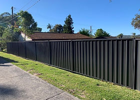 Colorbond fencing